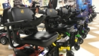 Electric wheelchair display