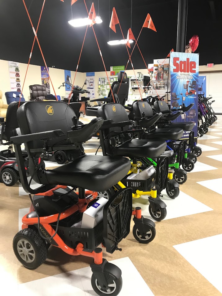 Electric wheelchair display