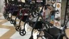 Walker for elderly display