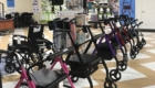 Walker for elderly display