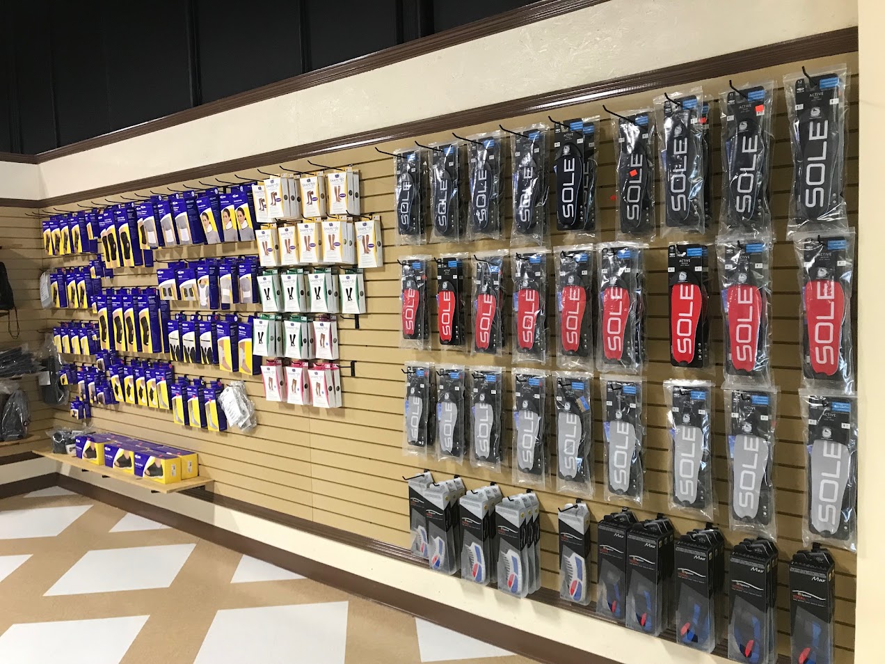 Soles display